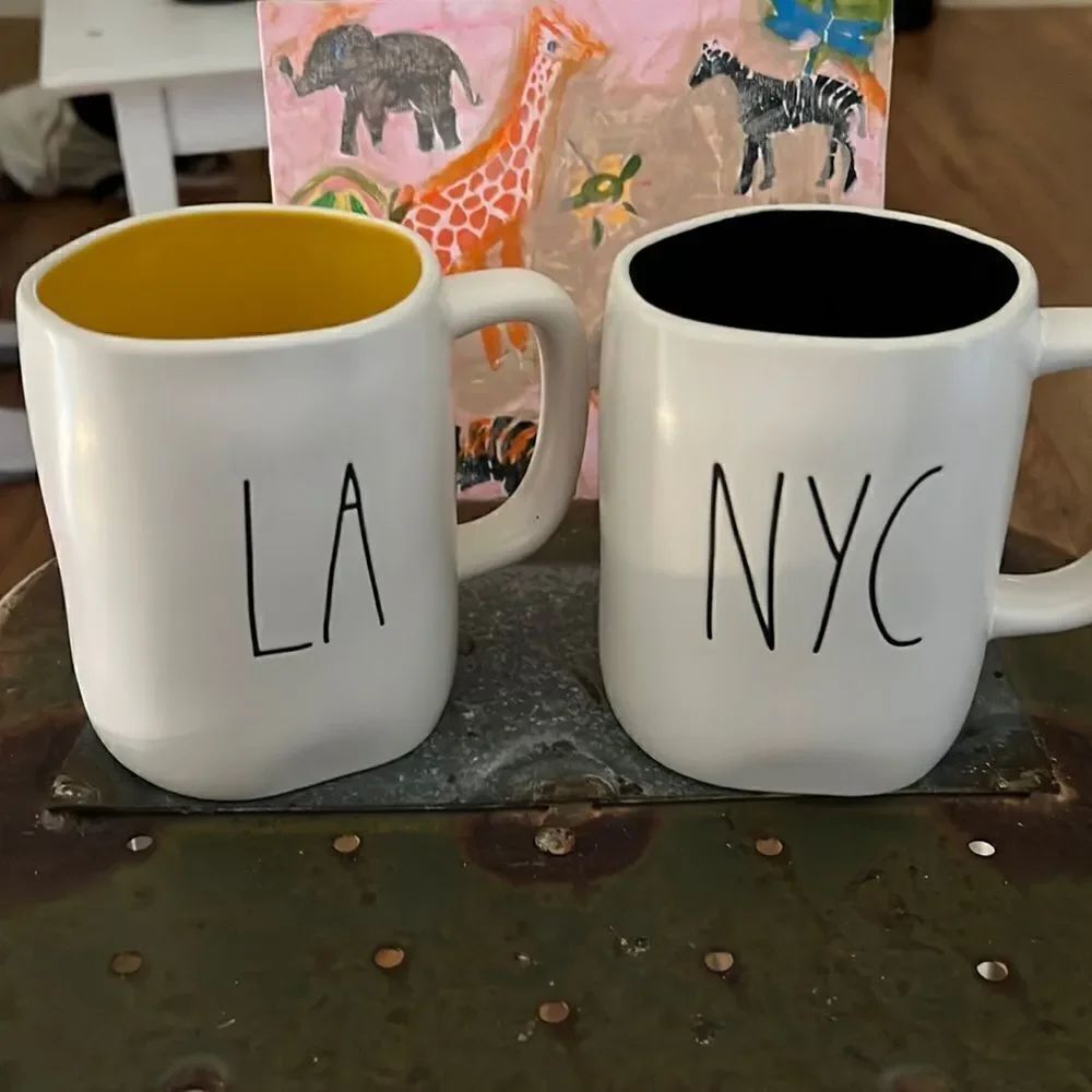 Rae Dunn City Collection Mugs